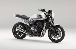 World Premiere of concept model Honda CB-F Concept