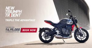 Read more about the article Triumph Trident 660 launched in India at an attractive introductory price of Rs. 6.95 lakh